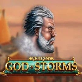 Slots logo of Age Of The Gods: God of Storms from Playtech at Zeus Bingo