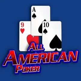 All American Poker logo – Table Games by RTG (Reel Time Gaming) at Zeus Bingo