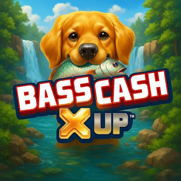 Bass Cash X UP casino game by Alchemy Gaming – featured logo at Zeus Bingo