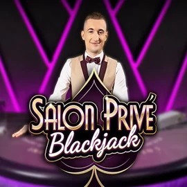 Blackjack Salon Privé online game logo by Ezugi on zeusbingo.net