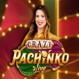Crazy Pachinko online game logo by Evolution on zeusbingo.net
