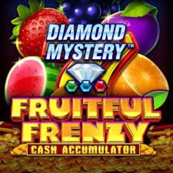 Enjoy Diamond Mystery Fruitful Frenzy Cash Accumulator by Greentube – logo hosted on zeusbingo.net