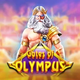 Gates of Olympus slot logo by Pragmatic Play at Zeus BingoGates of Olympus