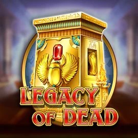Legacy of Dead logo by Play'n GO at Zeus Bingo