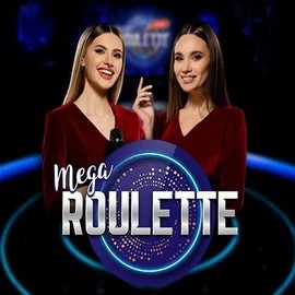 Mega Roulette logo – Live Casino by Pragmatic Play at Zeus Bingo