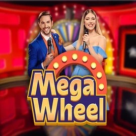 Official Live Casino logo: Mega Wheel by Pragmatic Play at Zeus Bingo