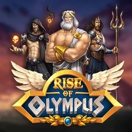 Rise of Olympus casino game by Play'n GO – featured logo at Zeus Bingo